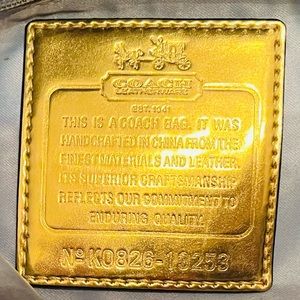 Authentic Vintage Coach Bag
